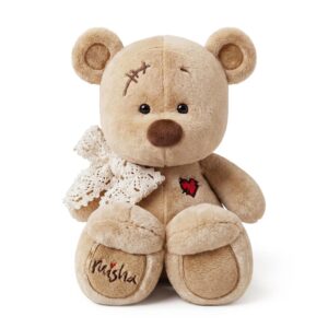 Мягкая игрушка медведь Misha, 23см сидя (в коробке)